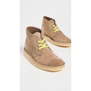 NWT Clarks Men’s Desert Coal Boots Green Camouflage Size 7.5